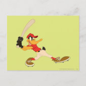 DAFFY DUCK™ Batter is omhoog Briefkaart (Voorkant)