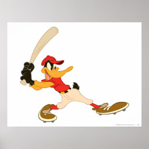 DAFFY DUCK™ Batter is omhoog Poster