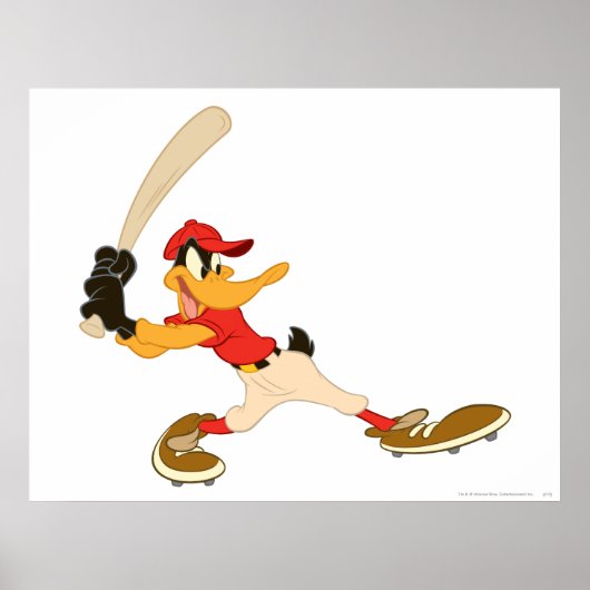 DAFFY DUCK™ Batter is omhoog Poster (Voorkant)