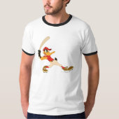 DAFFY DUCK™ Batter is omhoog T-shirt (Voorkant)