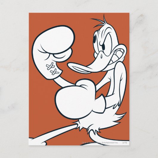 DAFFY DUCK™ Boxing Briefkaart (Voorkant)