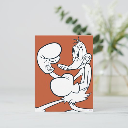 DAFFY DUCK™ Boxing Briefkaart (Staand voorkant)