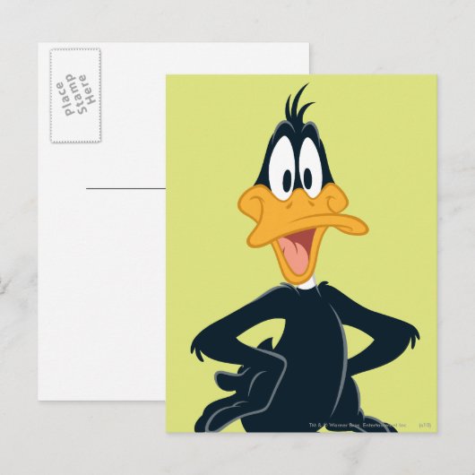 DAFFY DUCK™ BRIEFKAART (Voorkant / Achterkant)