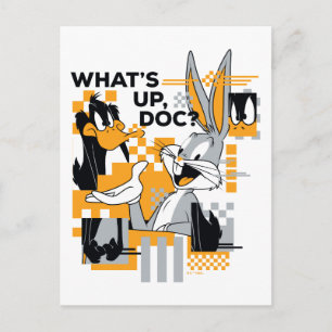 DAFFY DUCK™ & BUGS BUNNY™ Glitch Briefkaart