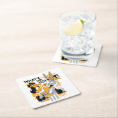 DAFFY DUCK™ & BUGS BUNNY™ Glitch Kartonnen Onderzetters (Insitu)