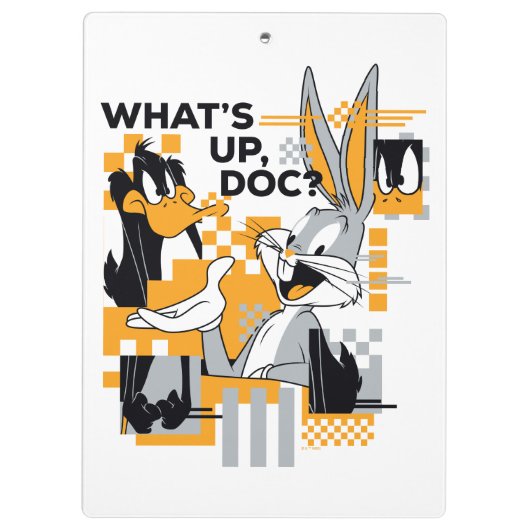 DAFFY DUCK™ & BUGS BUNNY™ Glitch Klembord (Achterkant)