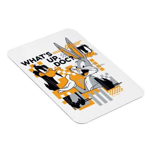 DAFFY DUCK™ & BUGS BUNNY™ Glitch Magneet (Rechterzijde)