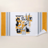 DAFFY DUCK™ & BUGS BUNNY™ Glitch Strandlaken (Voorkant)