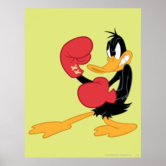 DAFFY DUCK™ de Boxer Poster (Voorkant)