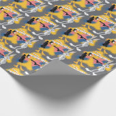 DAFFY DUCK™ & de INSECTEN BUNNY™ "u zijn Cadeaupapier (Hoek)