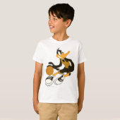 DAFFY DUCK™ Dribbling naar mandje T-shirt (Voorkant volledig)