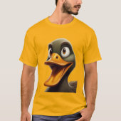 DAFFY DUCK™ Geweldige T-shirt met gezicht (Voorkant)