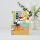DAFFY DUCK™ grote glimlach Briefkaart (Staand voorkant)