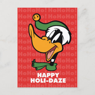 DAFFY DUCK™ "Happy Holi-Daze" Feestdagenkaart