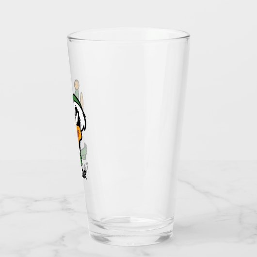 DAFFY DUCK™ "Happy Holi-Daze" Glas (Links)