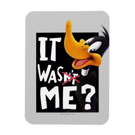 DAFFY DUCK™- Het was ik niet / Was ik het Magneet (Verticaal)