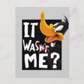 DAFFY DUCK™- Ik was het niet. Briefkaart (Voorkant)