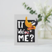 DAFFY DUCK™- Ik was het niet. Briefkaart (Staand voorkant)