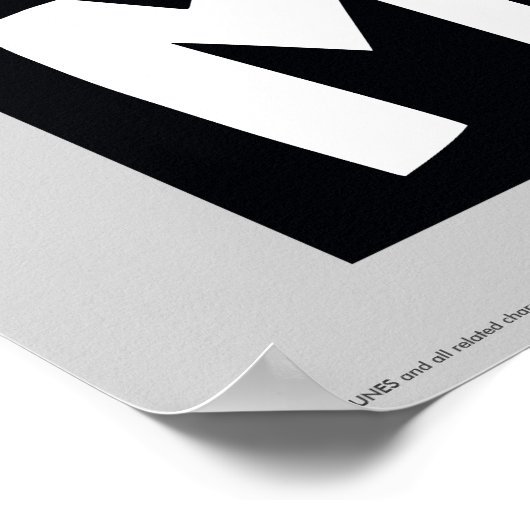 DAFFY DUCK™- Ik was het niet. Poster (Hoek)