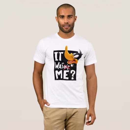 DAFFY DUCK™- Ik was het niet. T-shirt (Voorkant volledig)