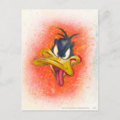 DAFFY DUCK™ in Oranje Briefkaart (Voorkant)