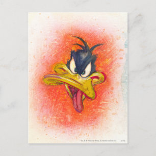 DAFFY DUCK™ in Oranje Briefkaart