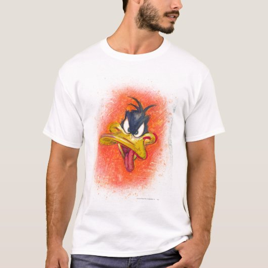 DAFFY DUCK™ in Oranje T-shirt (Voorkant)