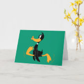 DAFFY DUCK™ is gek Kaart (Gele Bloem)