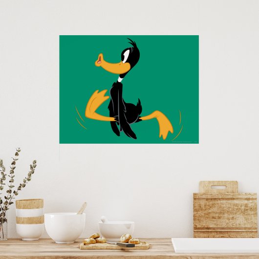 DAFFY DUCK™ is gek Poster (Keuken)