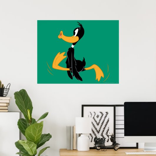 DAFFY DUCK™ is gek Poster (Thuiskantoor)