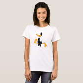 DAFFY DUCK™ is gek T-shirt (Voorkant volledig)