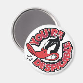 DAFFY DUCK™ - Je bent verachtelijk Magneet (Voorkant / Achterkant)