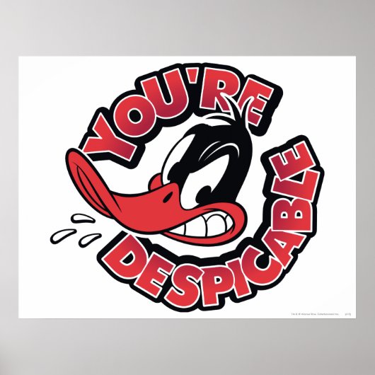 DAFFY DUCK™ - Je bent verachtelijk Poster (Voorkant)