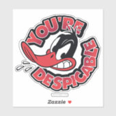 DAFFY DUCK™ - Je bent verachtelijk Sticker (Vel)