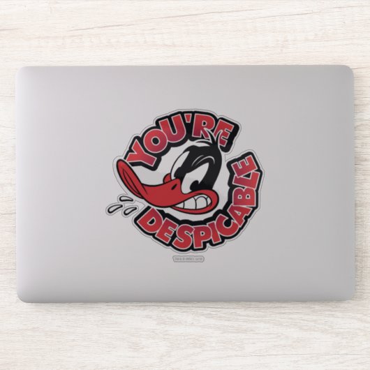 DAFFY DUCK™ - Je bent verachtelijk Sticker (Computer)