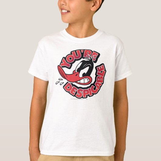 DAFFY DUCK™ - Je bent verachtelijk T-shirt (Voorkant)