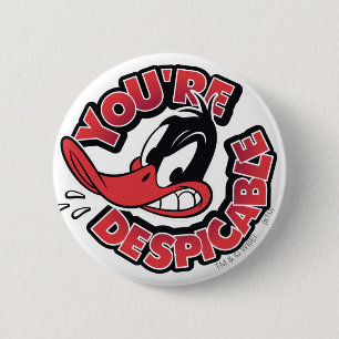 DAFFY DUCK™ - Je vindt het verschrikkelijk Ronde Button 5,7 Cm