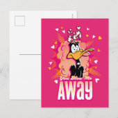 DAFFY DUCK™ - Jij laat me versteld staan Feestdagenkaart (Voorkant / Achterkant)