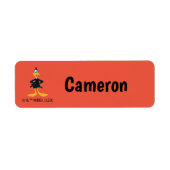 DAFFY DUCK™ Kinderen Etiket (Voorkant)