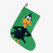 DAFFY DUCK™ KLEINE KERSTSOK (Voorkant (Hangend))