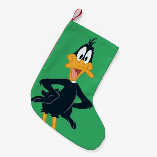 DAFFY DUCK™ KLEINE KERSTSOK (Voorkant (Hangend))