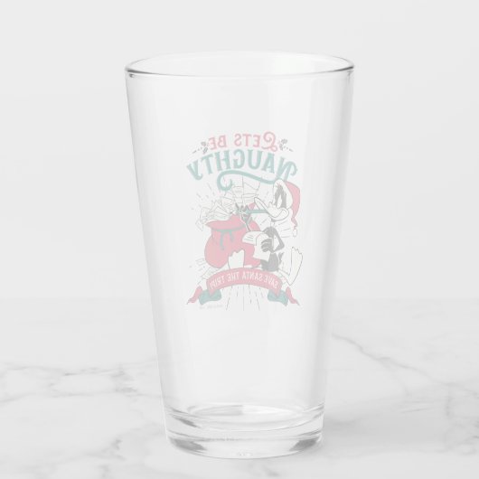 DAFFY DUCK™ - Laten we eerlijk zijn Glas (Achterkant)