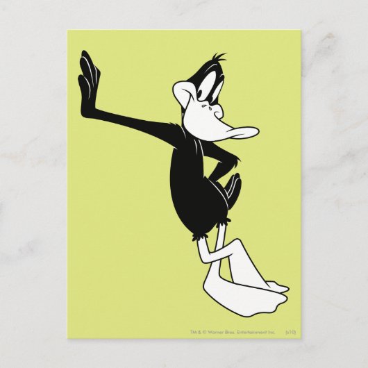 DAFFY DUCK™ Leanking against a Wall Briefkaart (Voorkant)