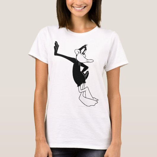 DAFFY DUCK™ Leanking against a Wall T-shirt (Voorkant)