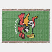 DAFFY DUCK™ & MARVIN MARTIAN™ "Ho Ho Ho!" Deken (Voorkant)