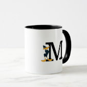 DAFFY DUCK™ met armen gekruist Monogram Mok (Voorkant rechts)
