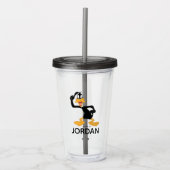 DAFFY DUCK™ met een geweldig idee Acryl Drinkbeker (Voorkant)