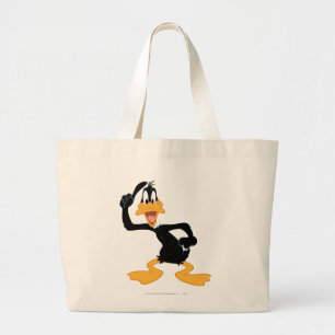 DAFFY DUCK™ Met een Geweldig Idee Grote Tote Bag