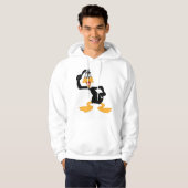 DAFFY DUCK™ met een geweldig idee Hoodie (Voorkant volledig)