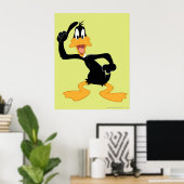 DAFFY DUCK™ met een geweldig idee Poster (Thuiskantoor)